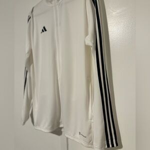 White Adidas AEROREADY Jacket